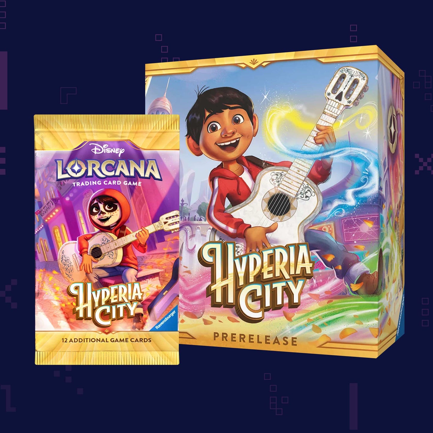 Disney Lorcana TCG - Set 14 Hyperia City Prerelease Event Ticket (19/10/26)