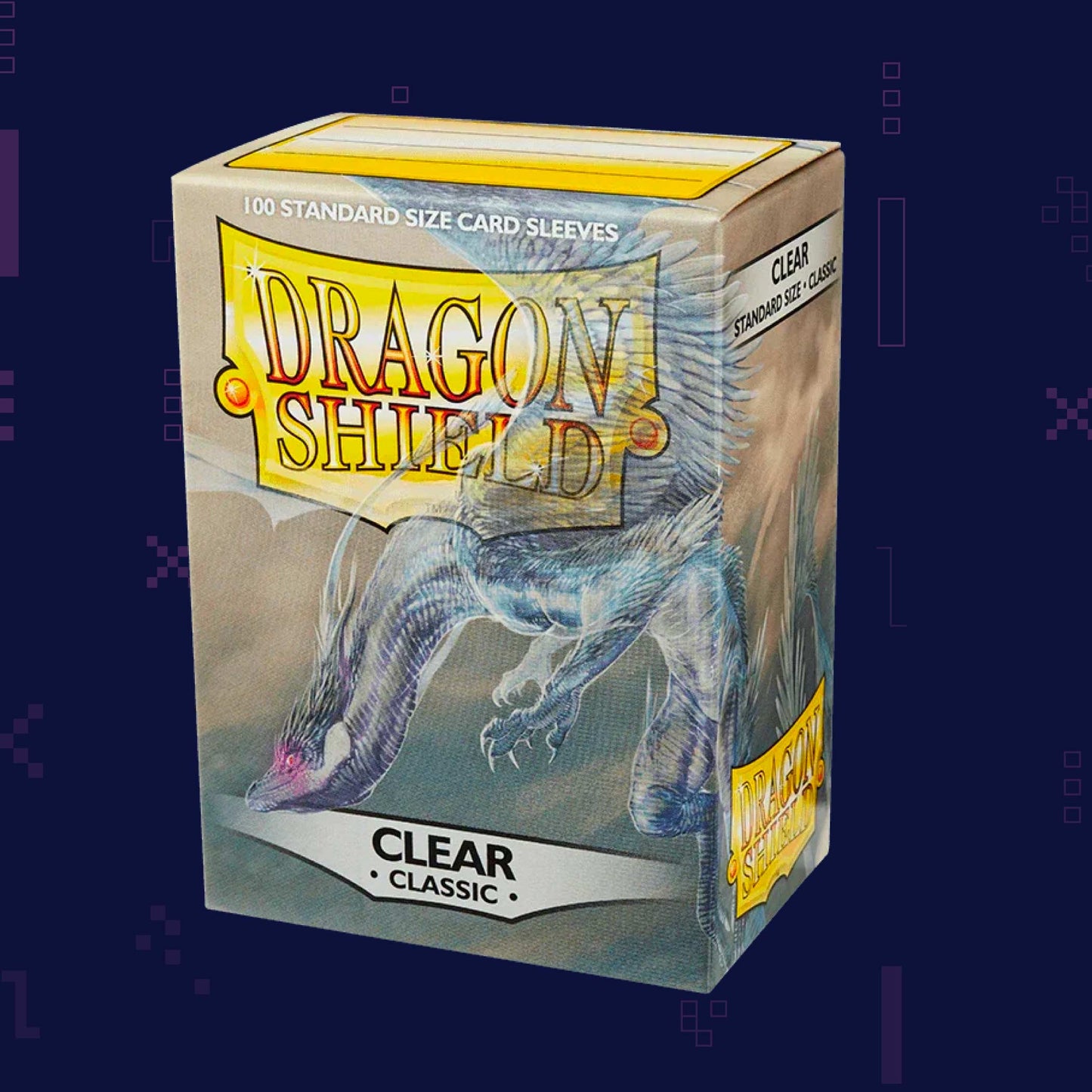 Dragon Shield - Classic Standard Size Sleeves 100pk - Clear
