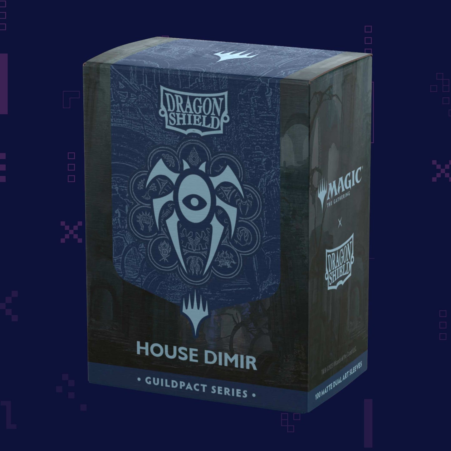 Dragon Shield - Guildpact Series Brushed Art Sleeves 100pk – House Dimir