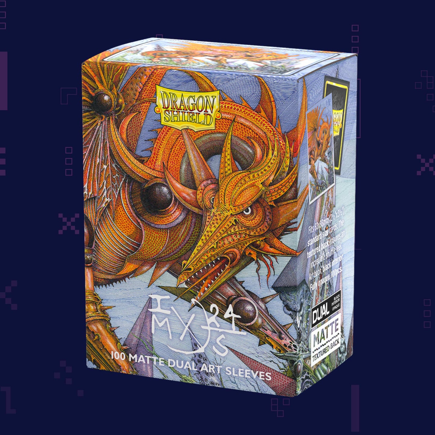 Dragon Shield - Matte Dual Standard Size Sleeves 100pk - The Millerax