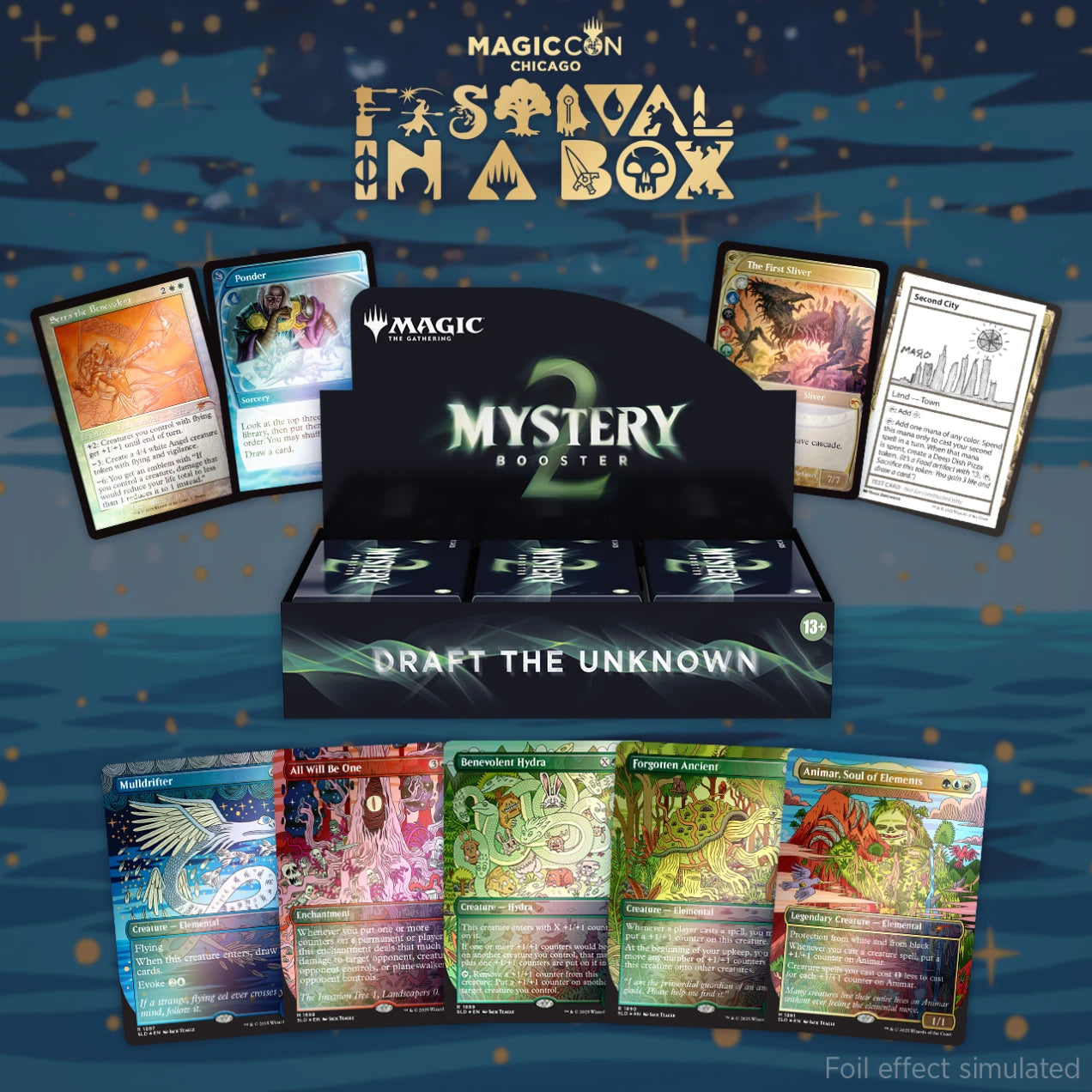 Magic The Gathering - Secret Lair Festival In A Box Chicago 2025