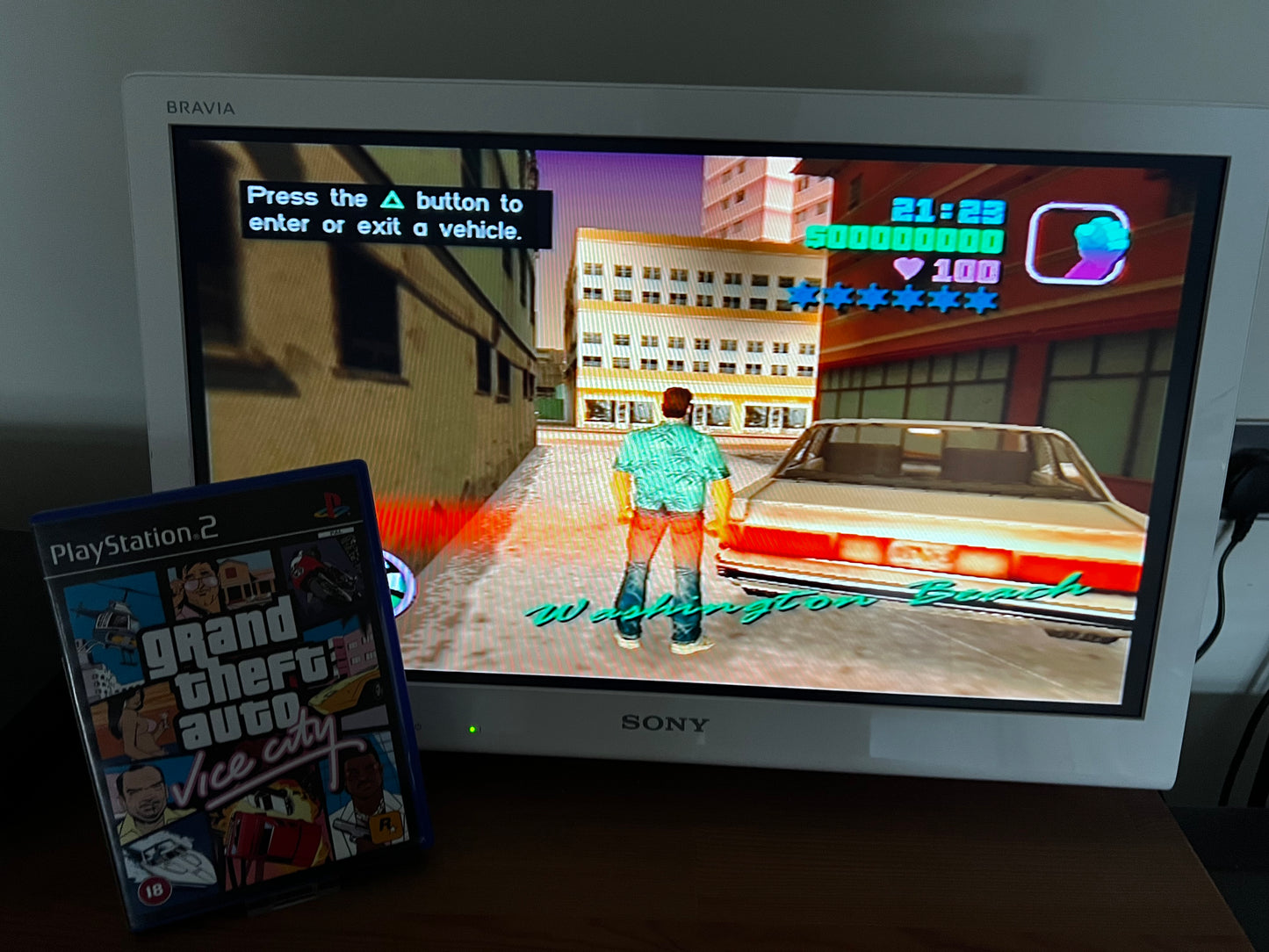Grand Theft Auto: Vice City - PS2 Game