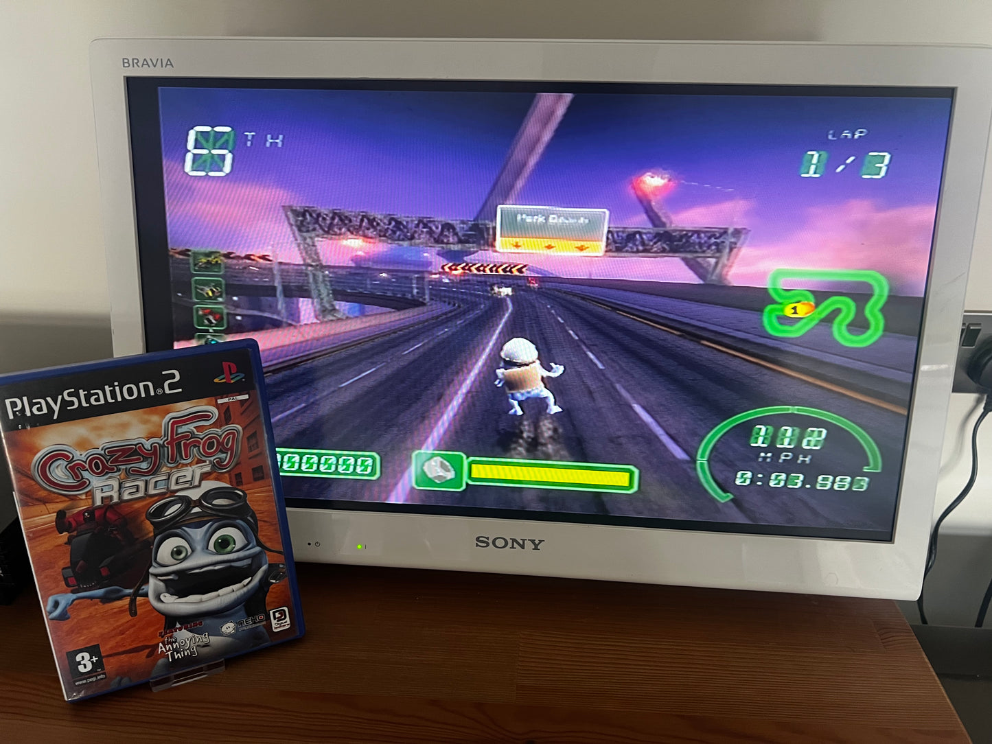 Crazy Frog Racer - PS2 Game