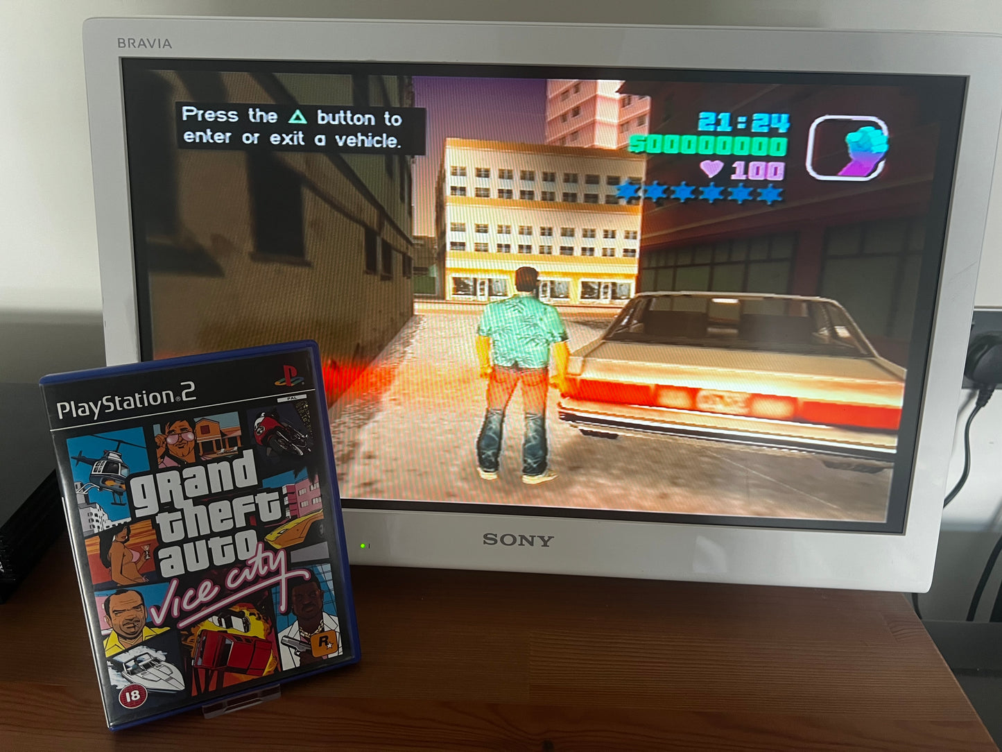 Grand Theft Auto: Vice City - PS2 Game