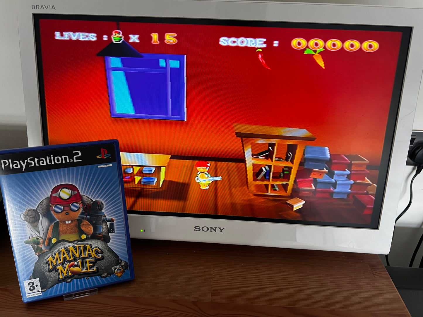 Maniac Mole - PS2 Game