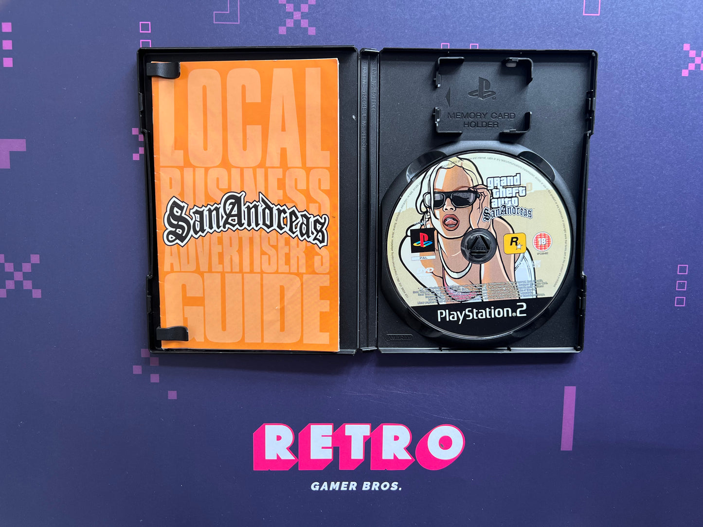 Grand Theft Auto: San Andreas - PS2 Game