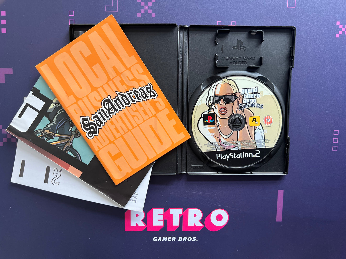 Grand Theft Auto: San Andreas - PS2 Game