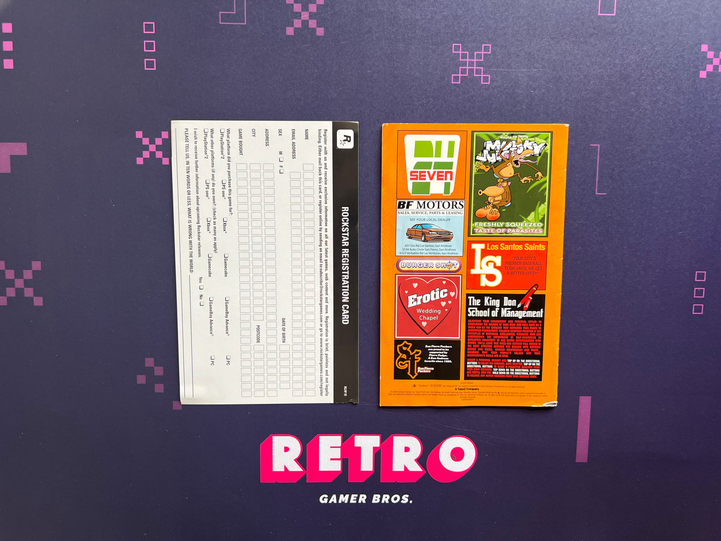 Grand Theft Auto: San Andreas - PS2 Game