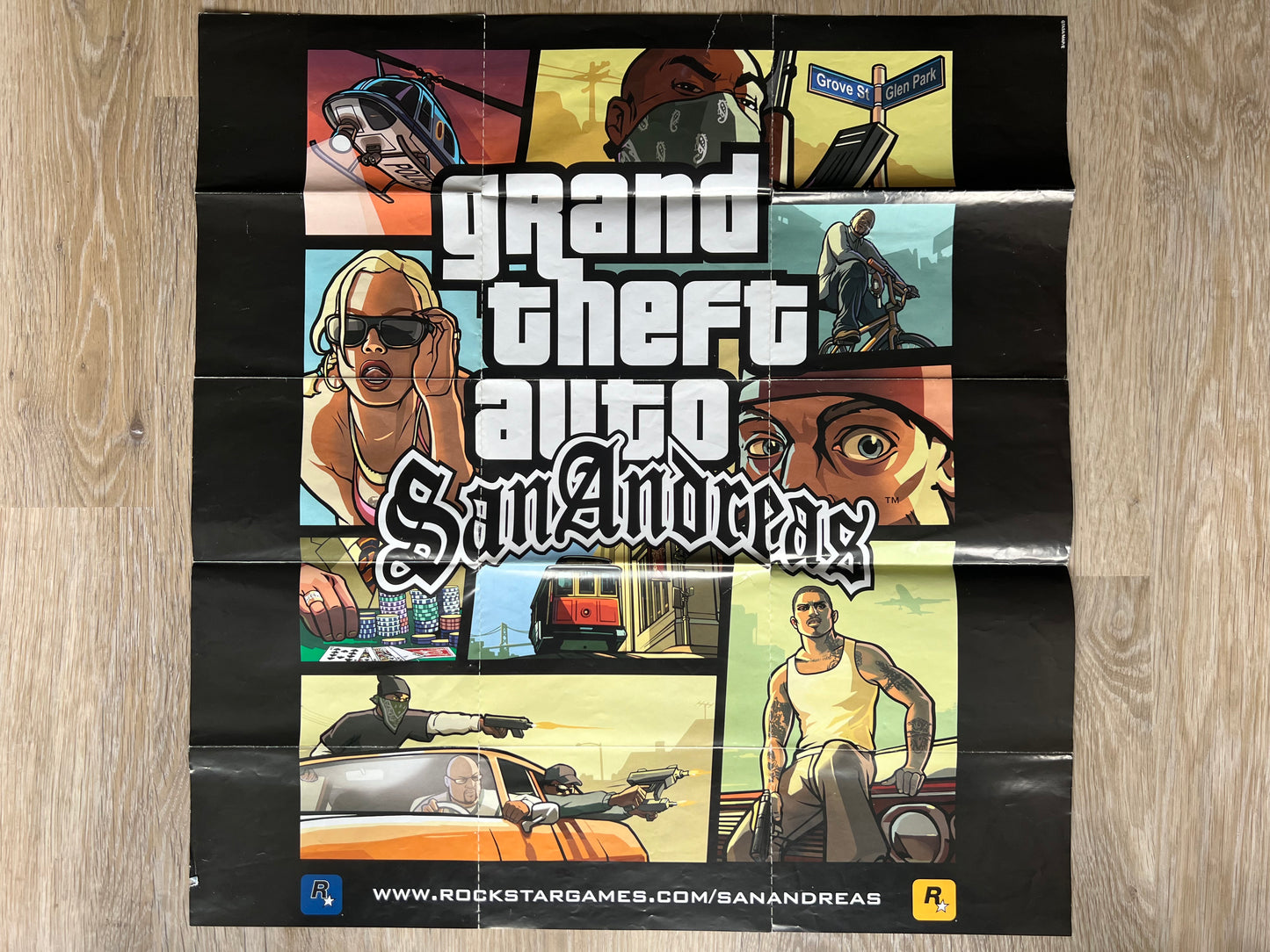 Grand Theft Auto: San Andreas - PS2 Game
