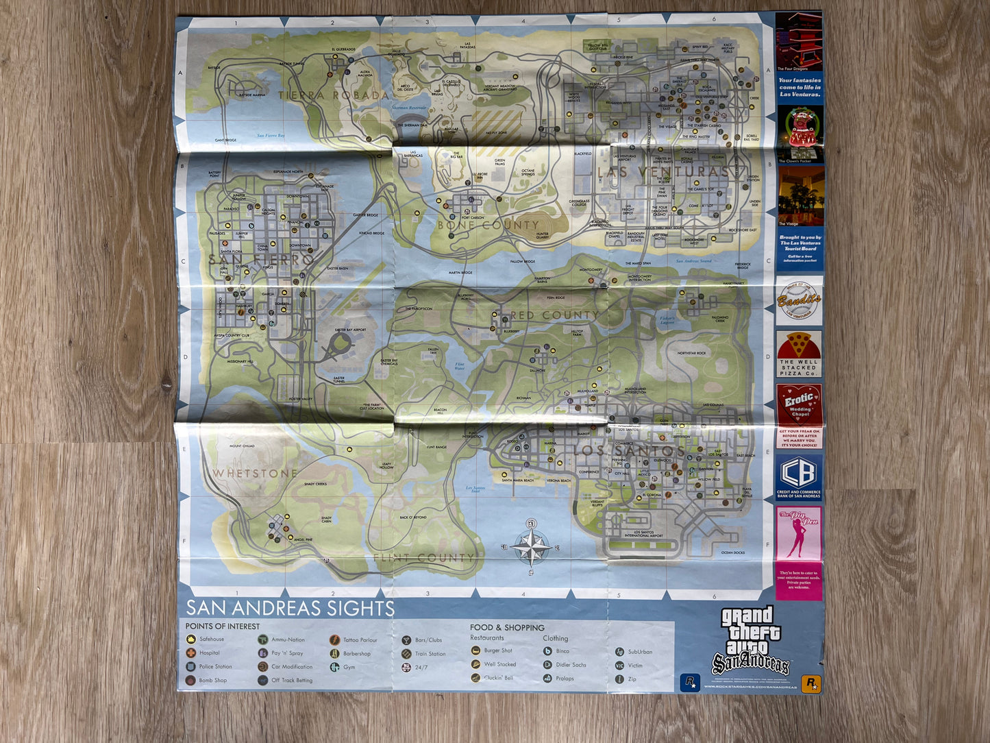 Grand Theft Auto: San Andreas - PS2 Game