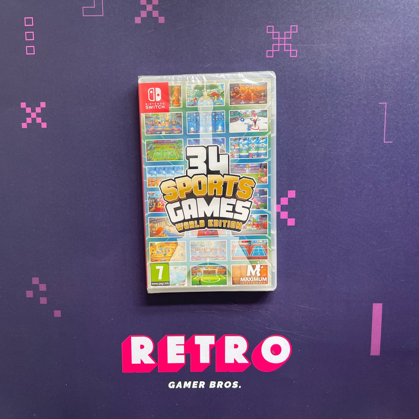 34 Sports Games: World Edition - Nintendo Switch Game