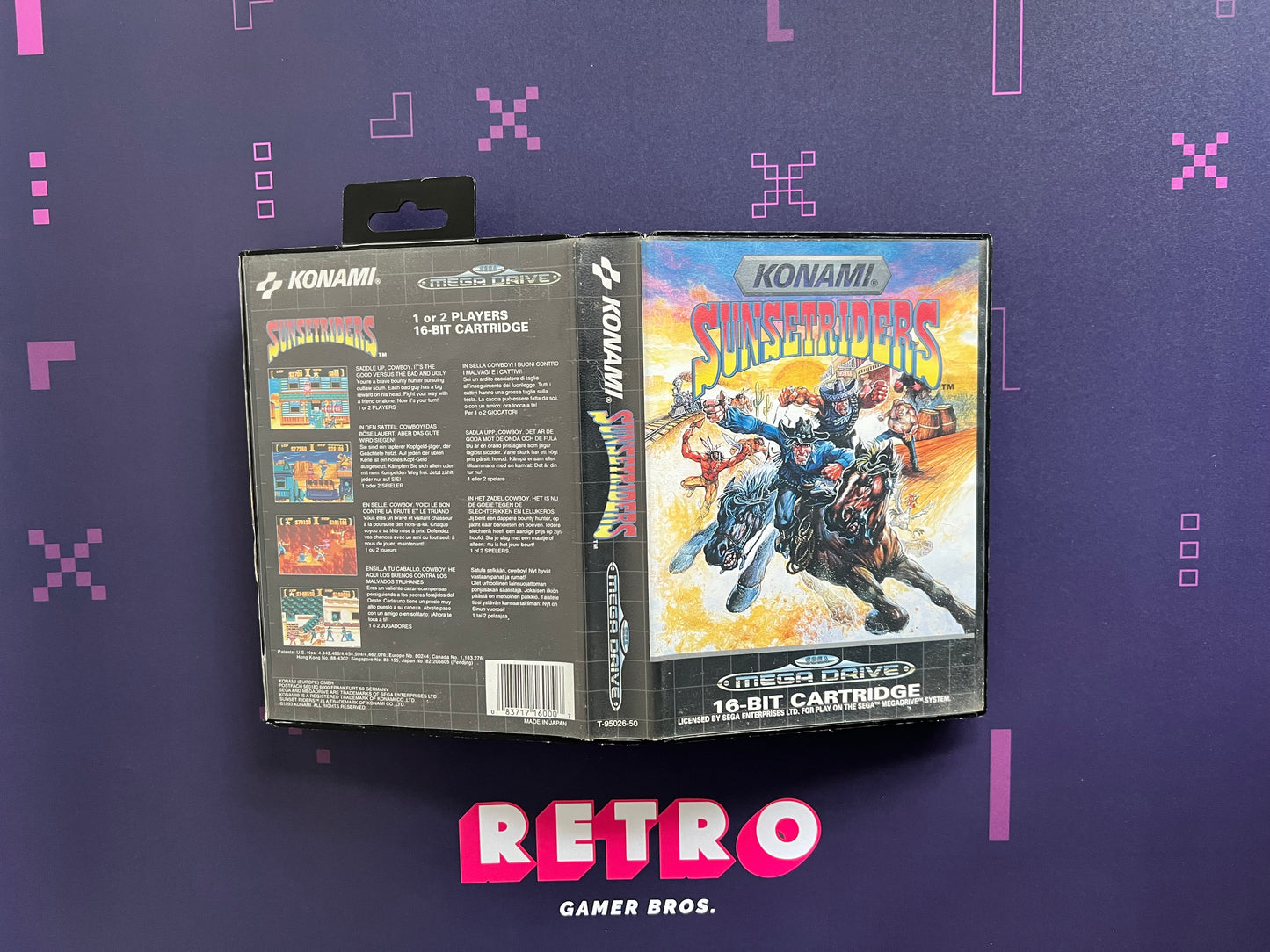 Sunset Riders - Sega Mega Drive Game