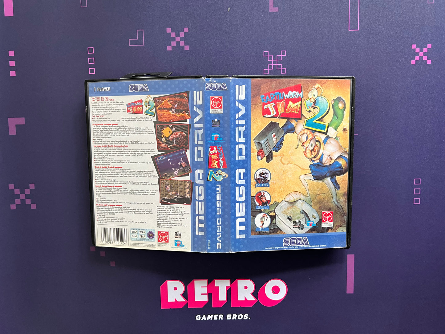 Earthworm Jim 2 - Sega Mega Drive Game