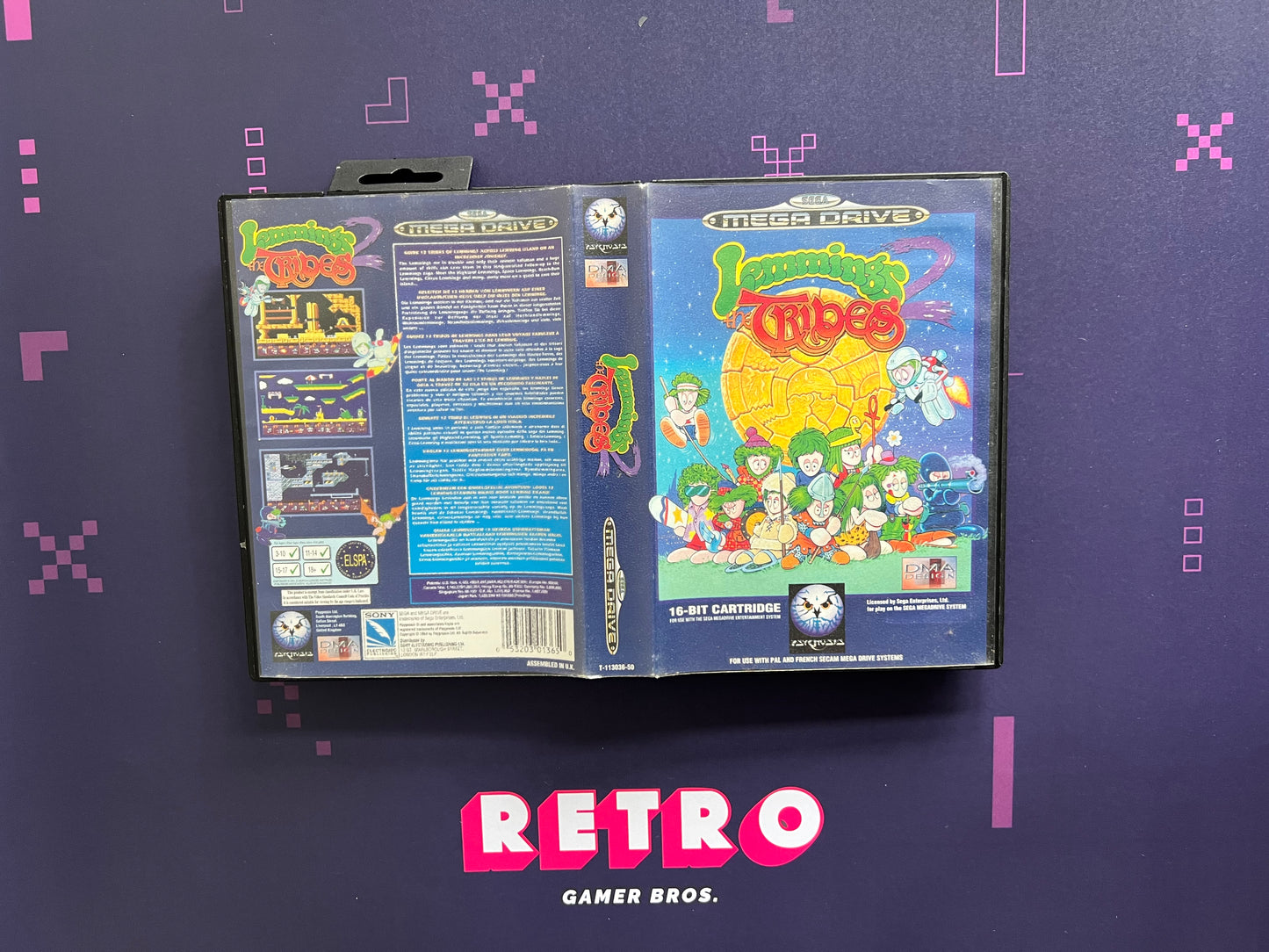 Lemmings 2: The Tribes - Sega Mega Drive Game