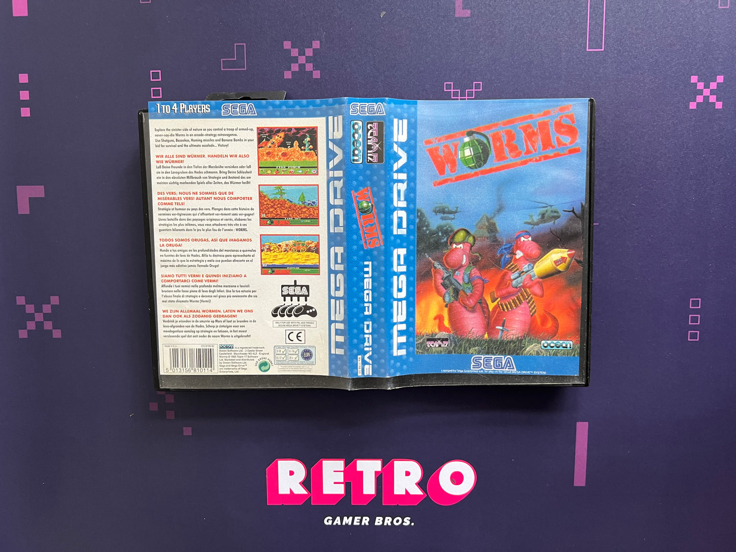 Worms - Sega Mega Drive Game