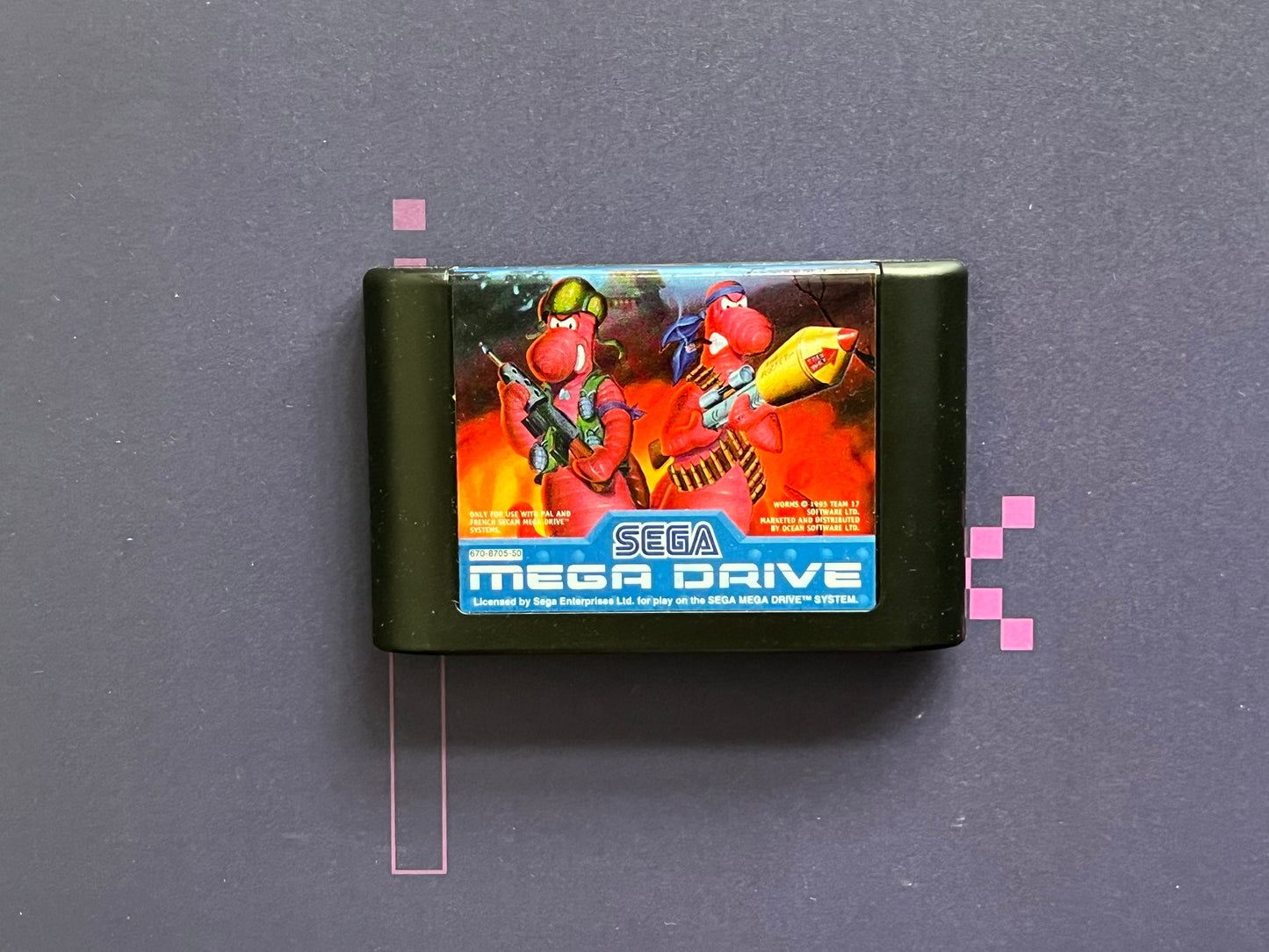 Worms - Sega Mega Drive Game