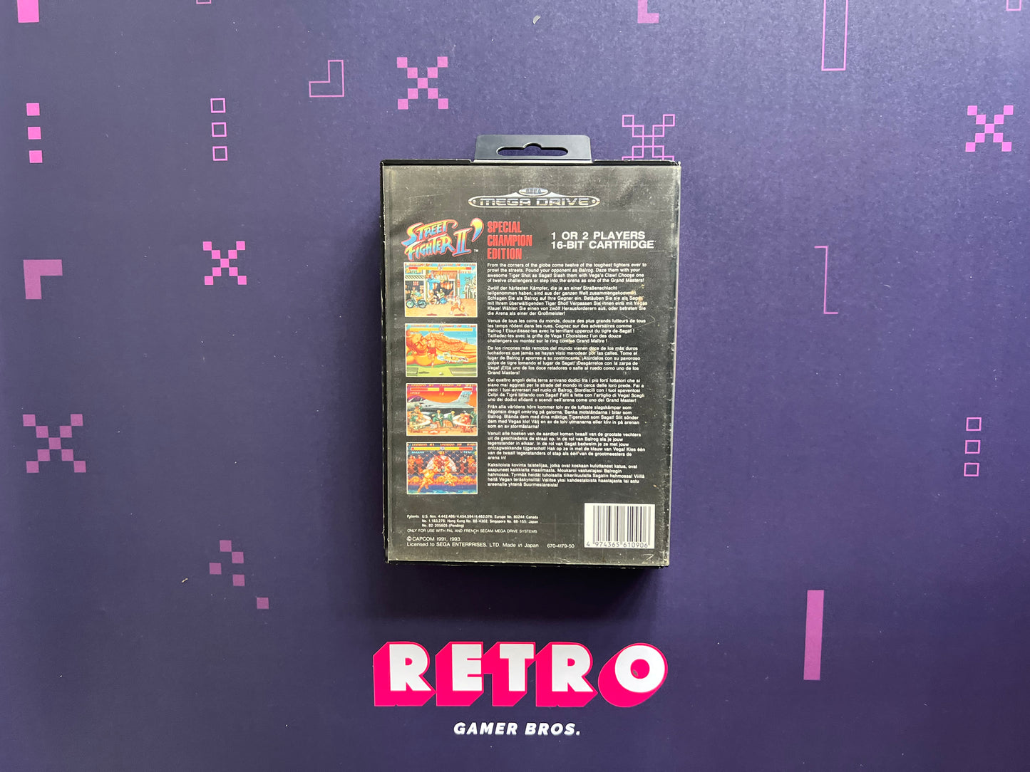Street Fighter II': Special Champion Edition - Sega Mega Drive Game