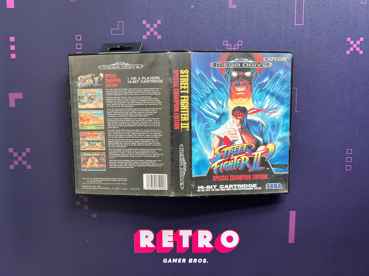 Street Fighter II': Special Champion Edition - Sega Mega Drive Game