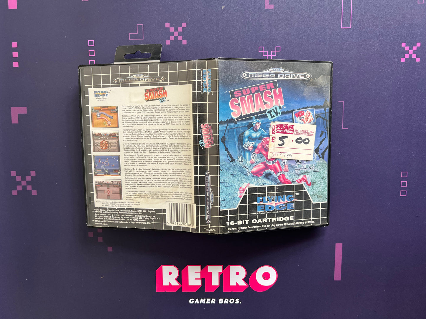 Super Smash T.V. - Sega Mega Drive Game