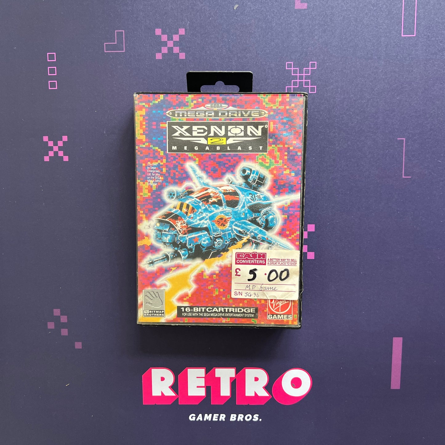 Xenon Megablast 2 - Sega Mega Drive Game