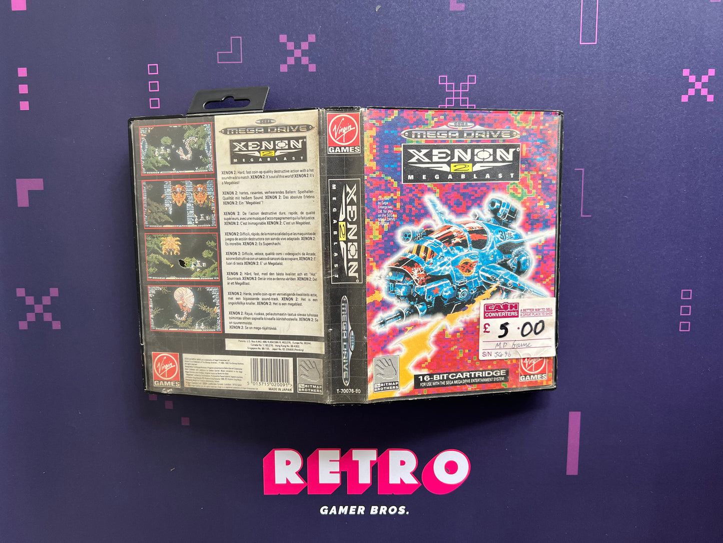 Xenon Megablast 2 - Sega Mega Drive Game
