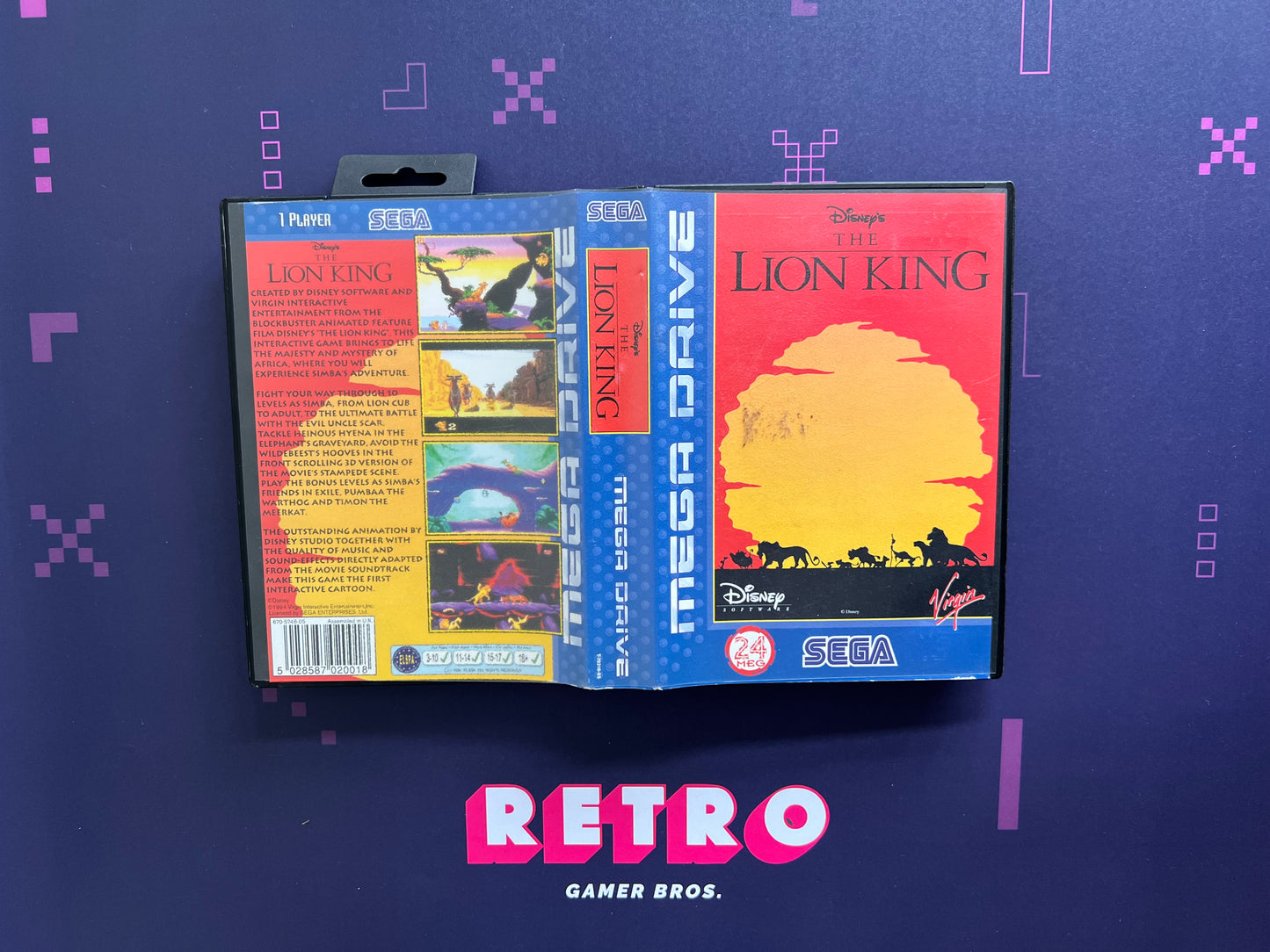 The Lion King - Sega Mega Drive Game