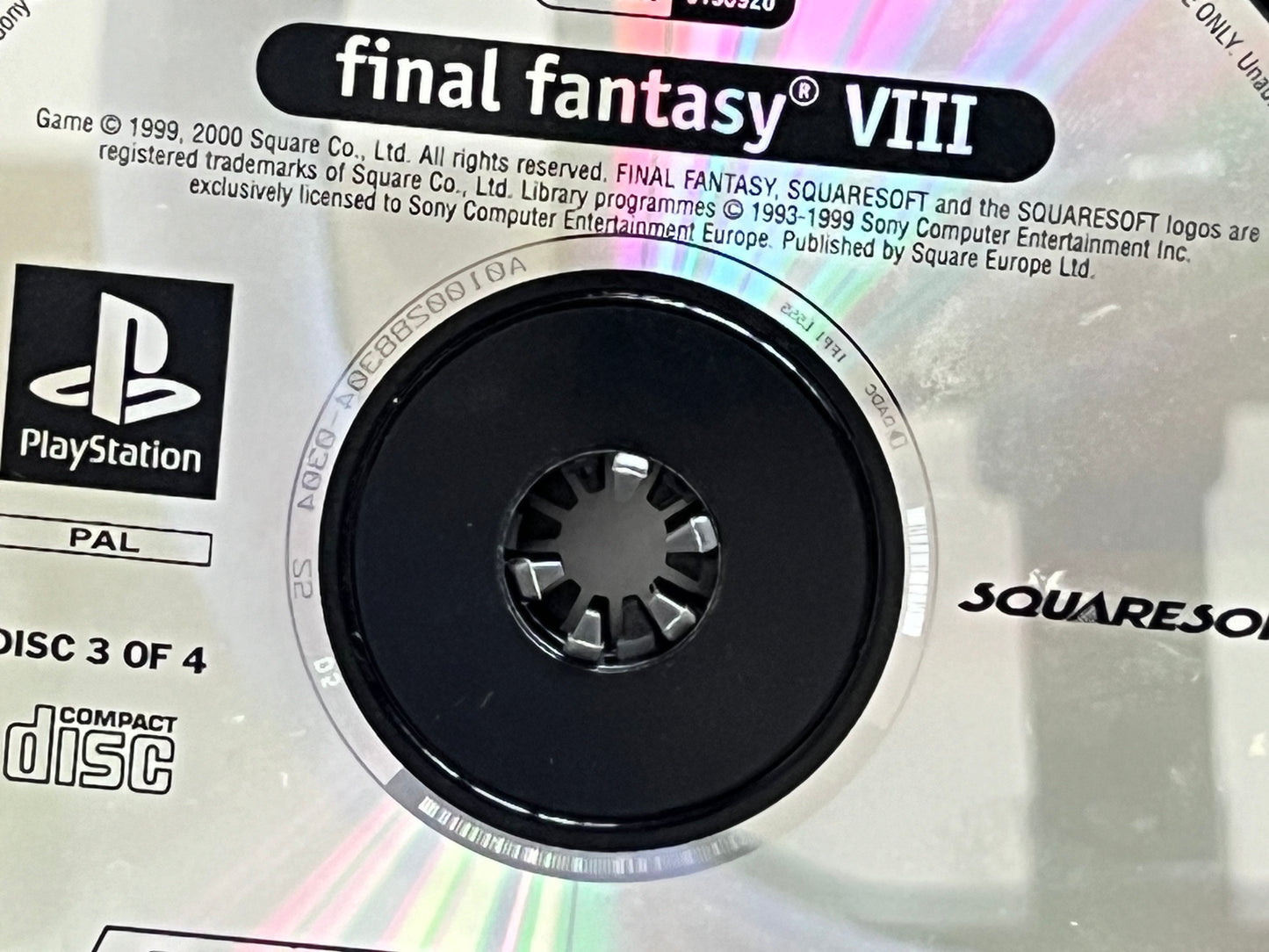 Final Fantasy VIII - PS1 Game