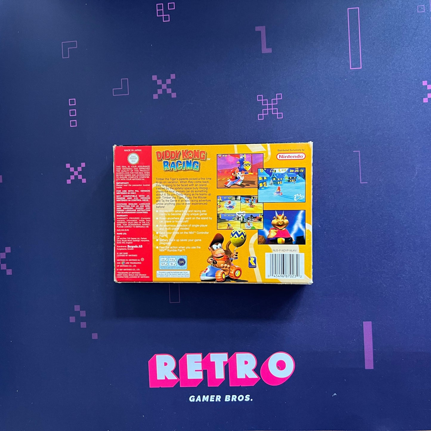 Diddy Kong Racing - Nintendo 64 Game