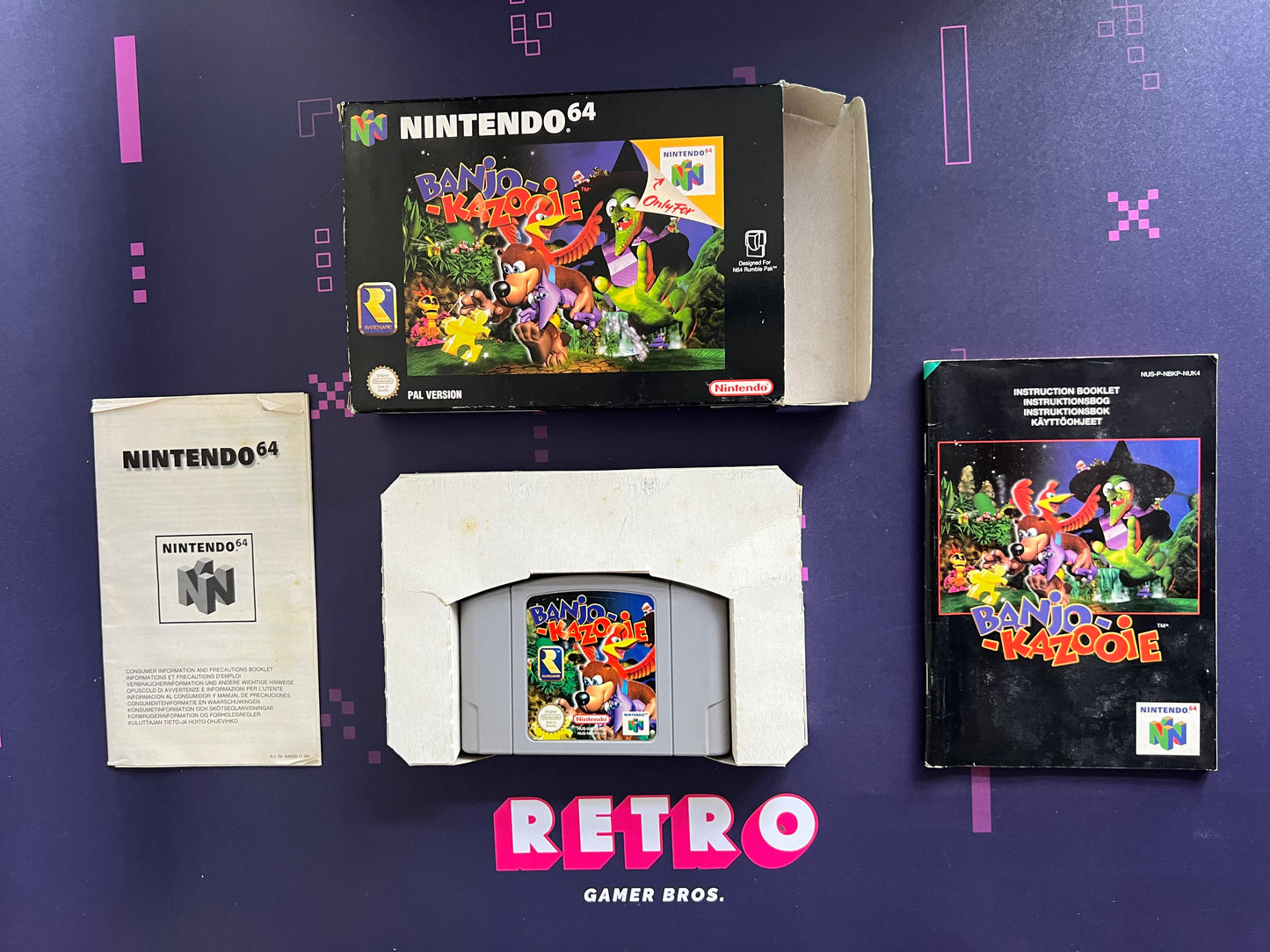 Banjo-Kazooie - Nintendo 64 Game