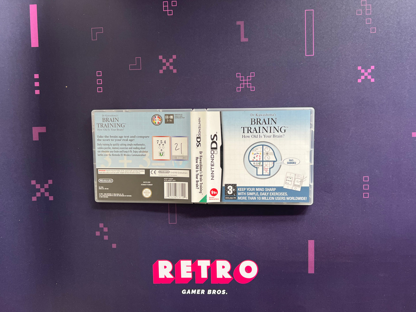 Dr Kawashima’s Brain Training - Nintendo DS Game