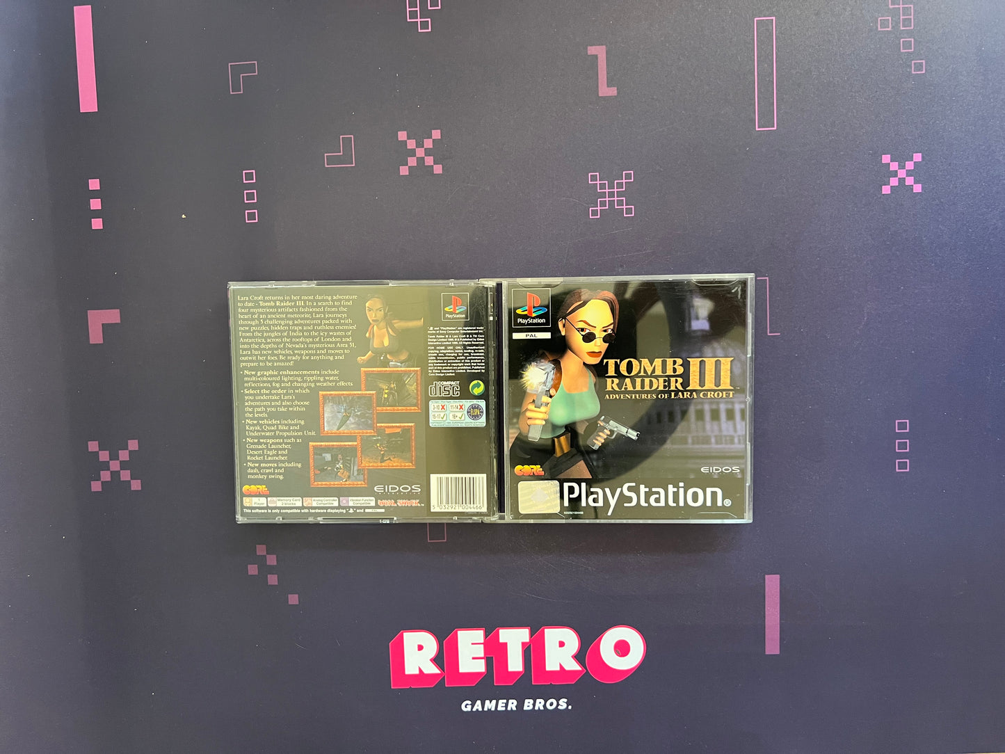 Tomb Raider III: Adventures of Lara Croft - PS1 Game