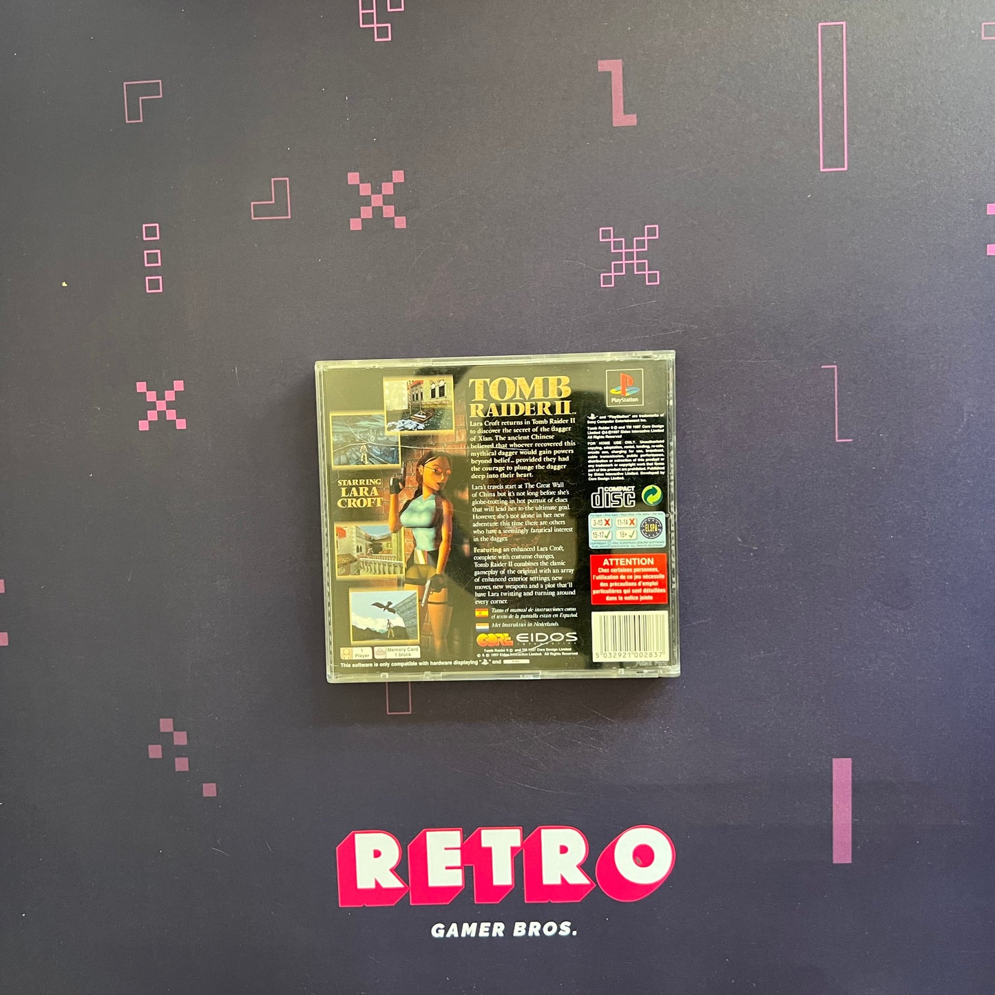 Tomb Raider II - PS1 Game