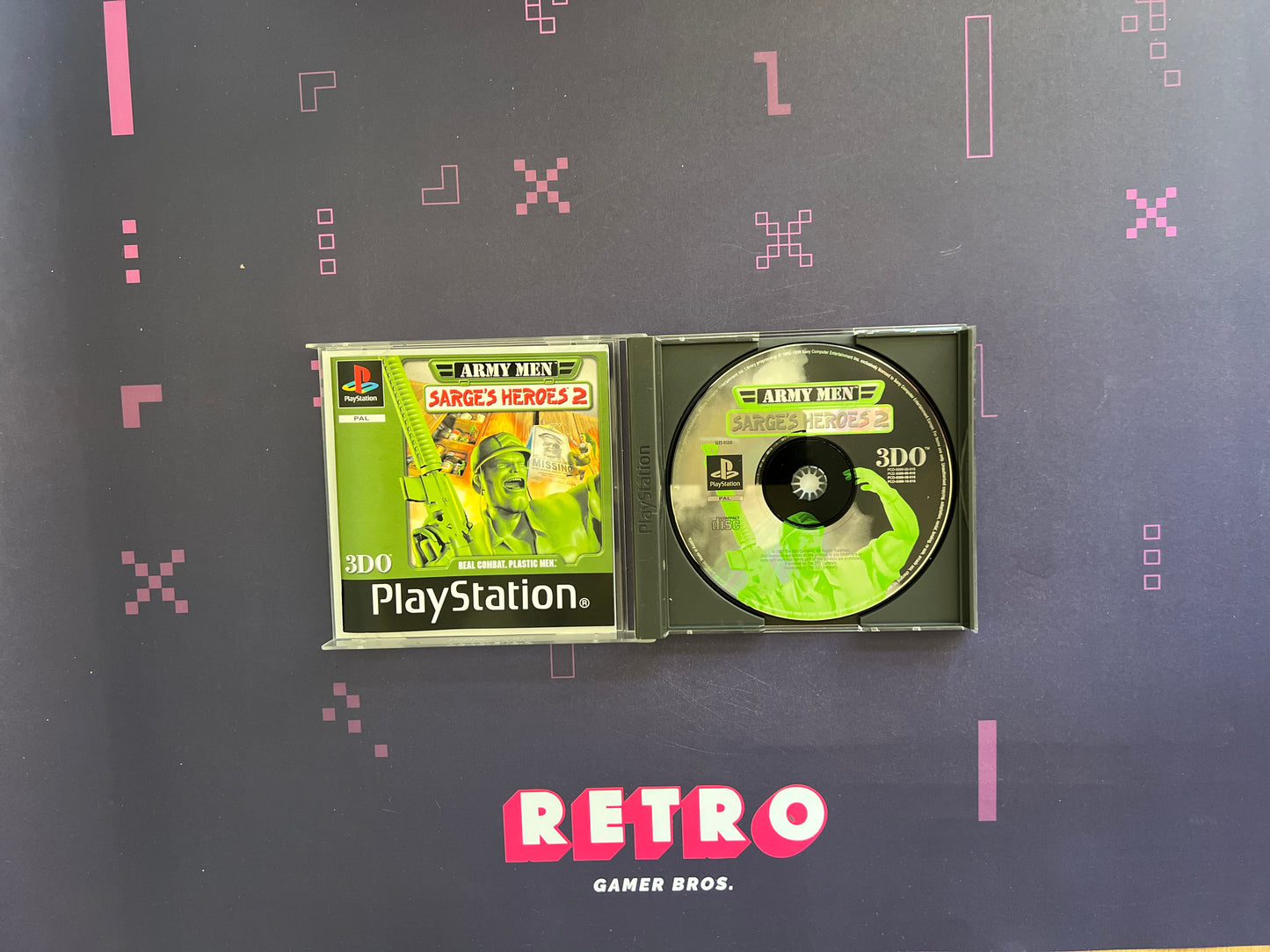 Army Men: Sarge's Heroes 2 - PS1 Game