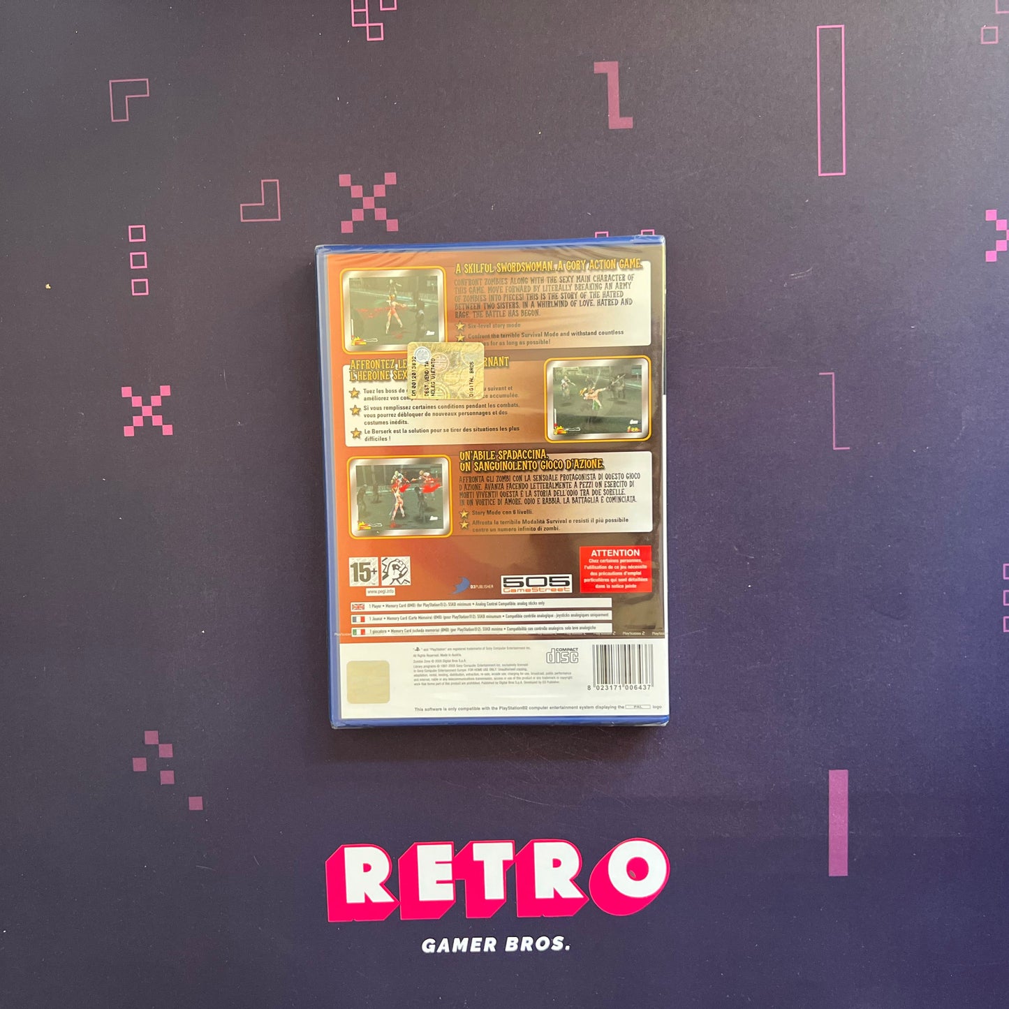 Zombie Zone - PS2 Game - New