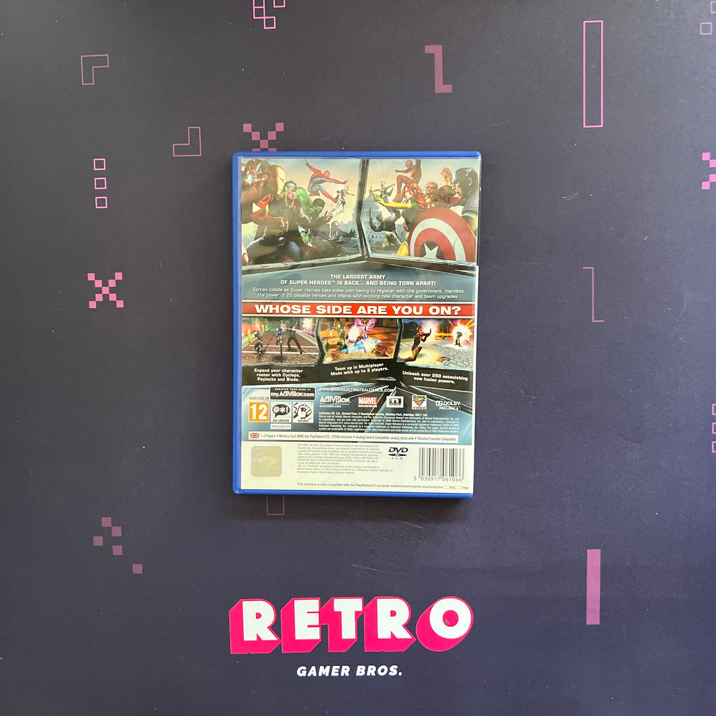 Marvel Ultimate Alliance 2 - PS2 Game
