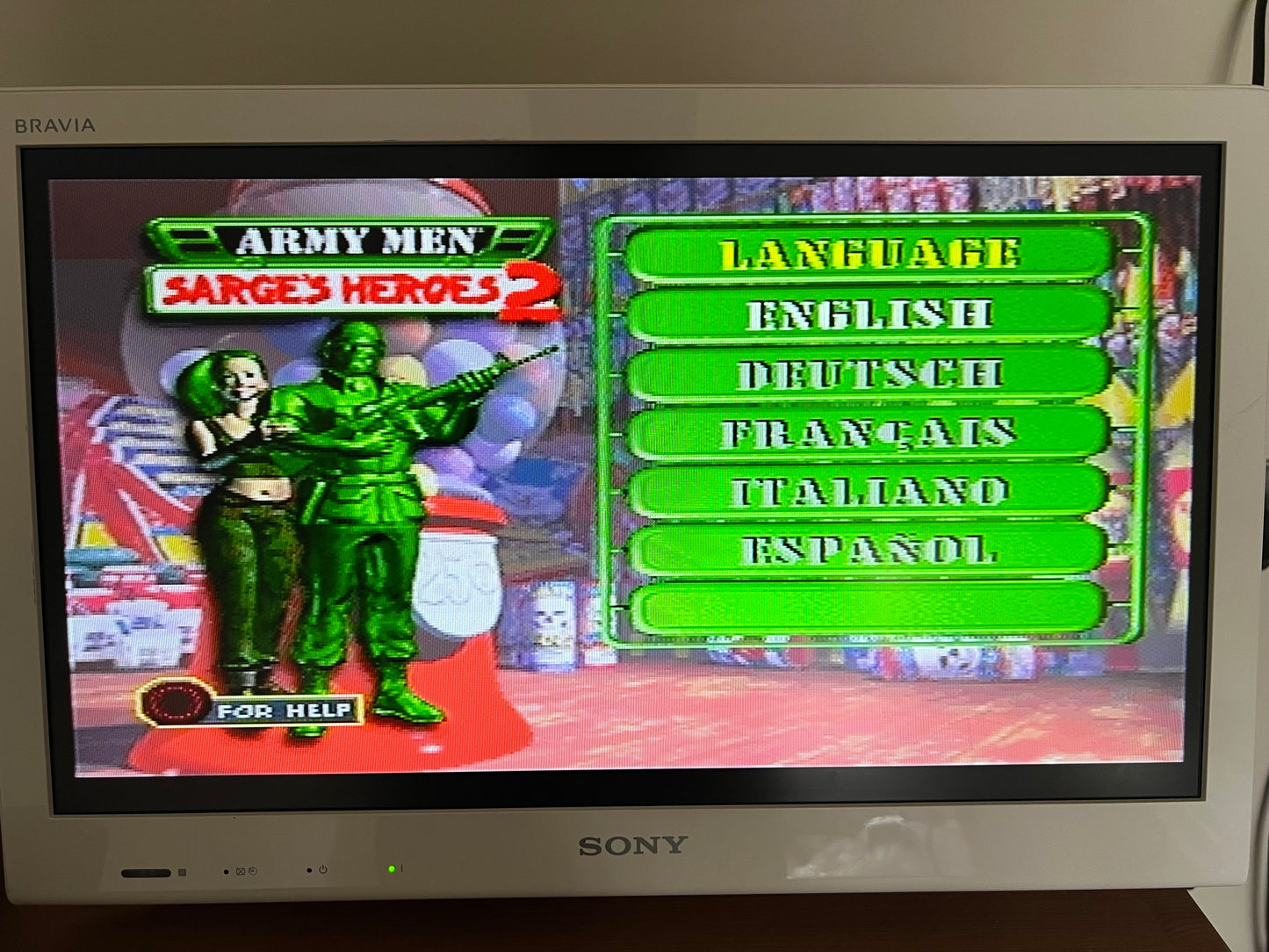 Army Men: Sarge's Heroes 2 - PS1 Game
