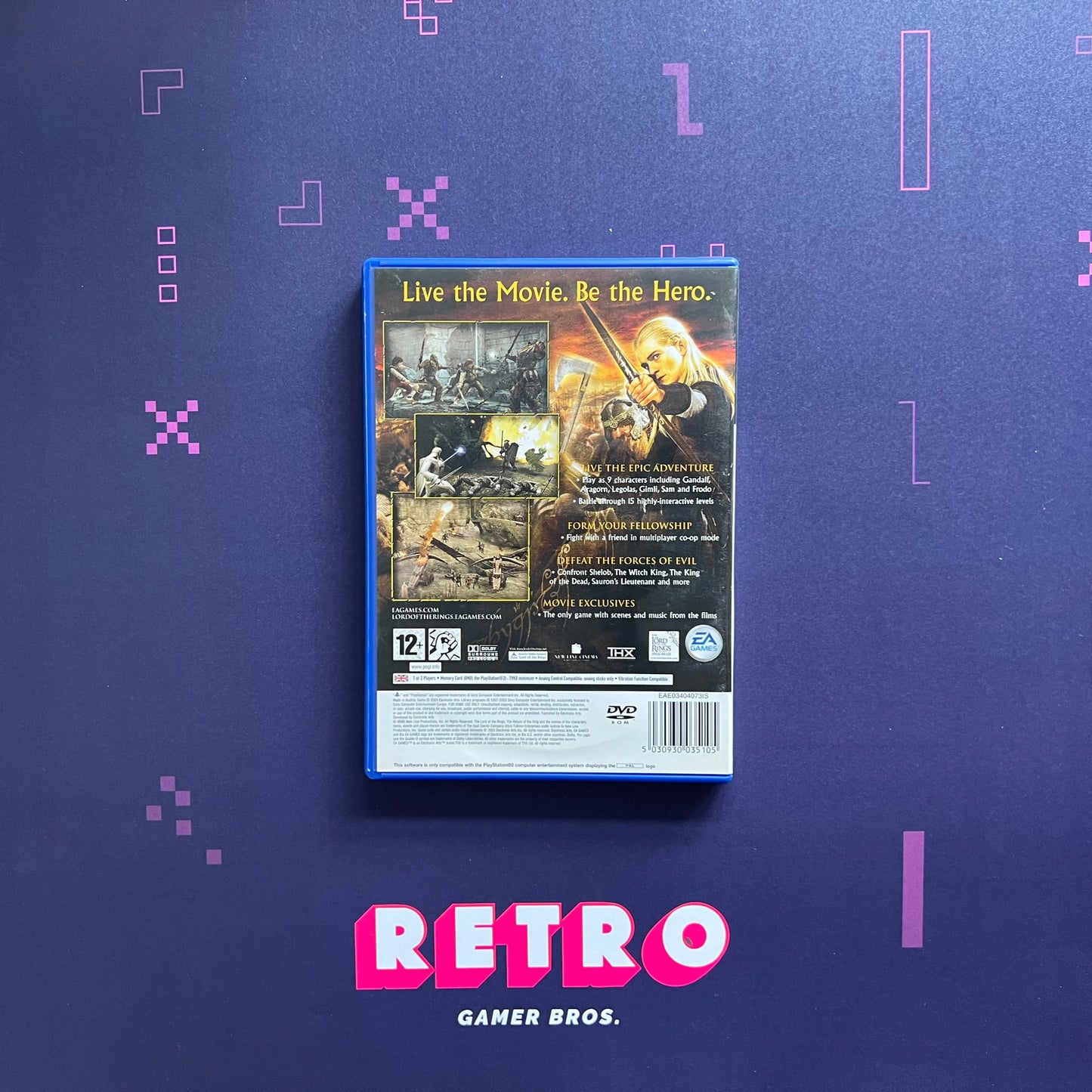 The Lord of the Rings: The Return of the King - PS2 Game