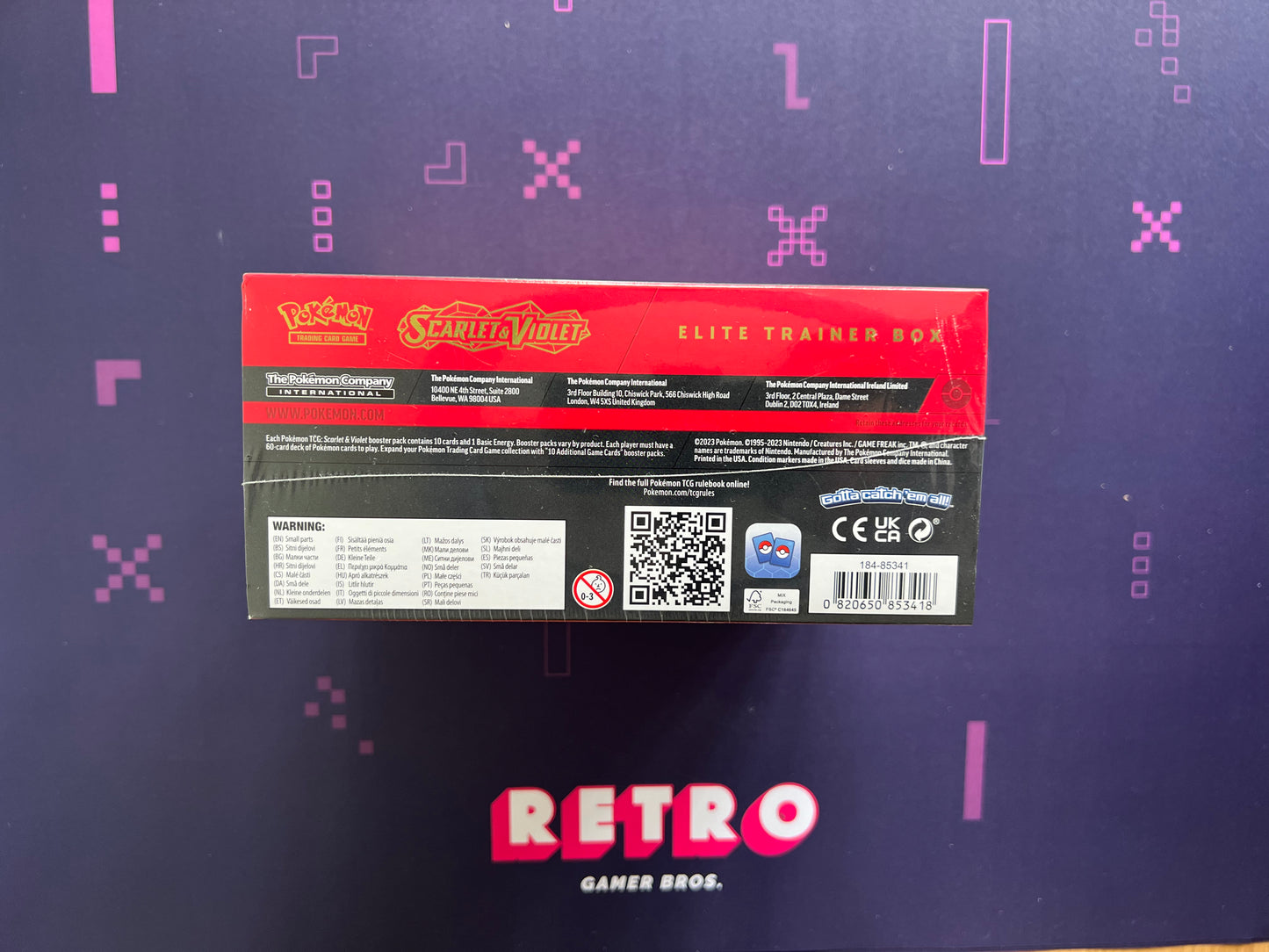 Pokemon - Scarlet & Violet - Elite Trainer Box