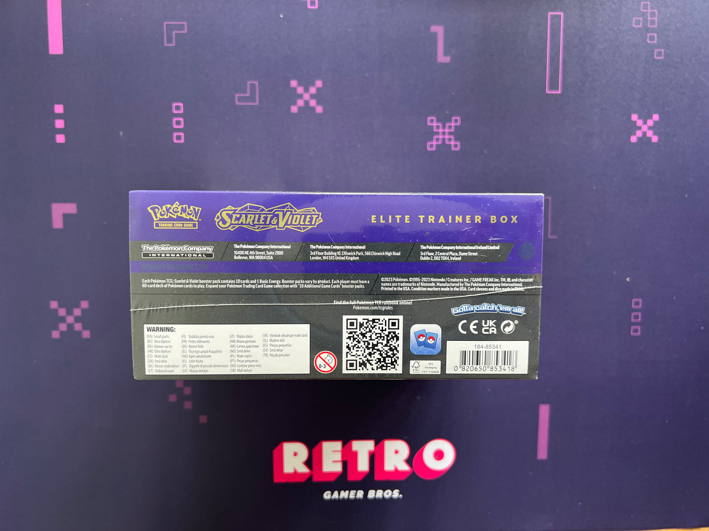 Pokemon - Scarlet & Violet - Elite Trainer Box