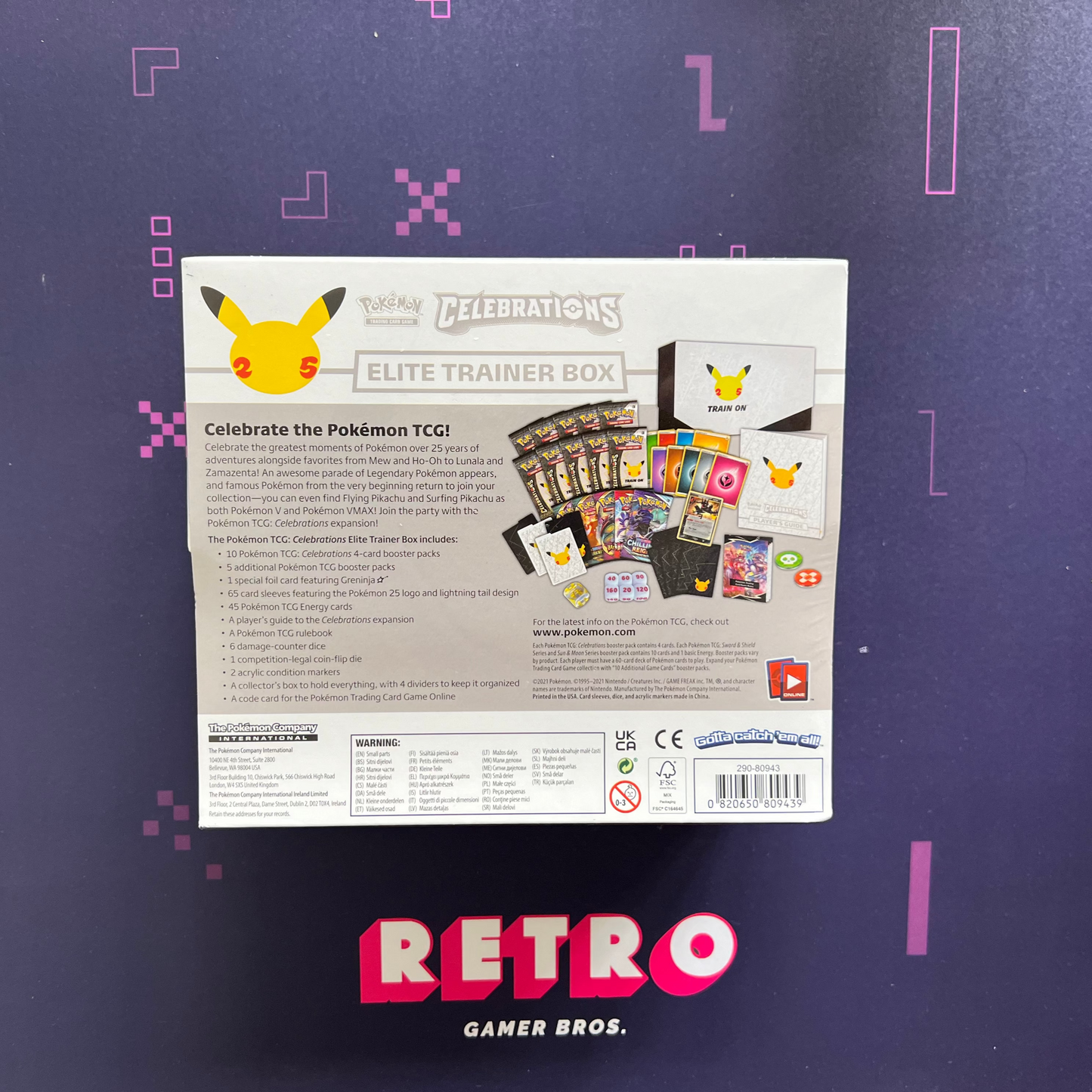 Pokemon - Celebrations 25th Anniversary - Elite Trainer Box