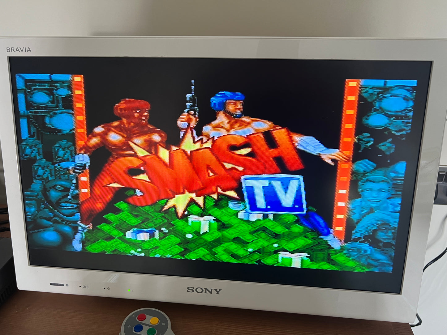Super Smash TV PAL - SNES Game