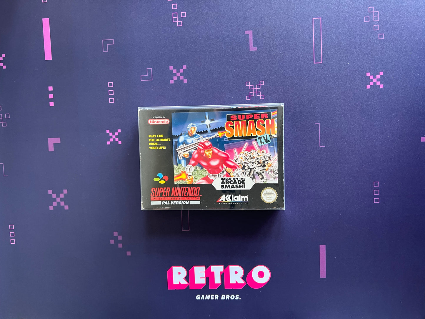 Super Smash TV PAL - SNES Game