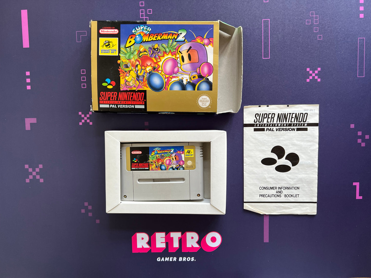 Super Bomberman 2 PAL - SNES Game