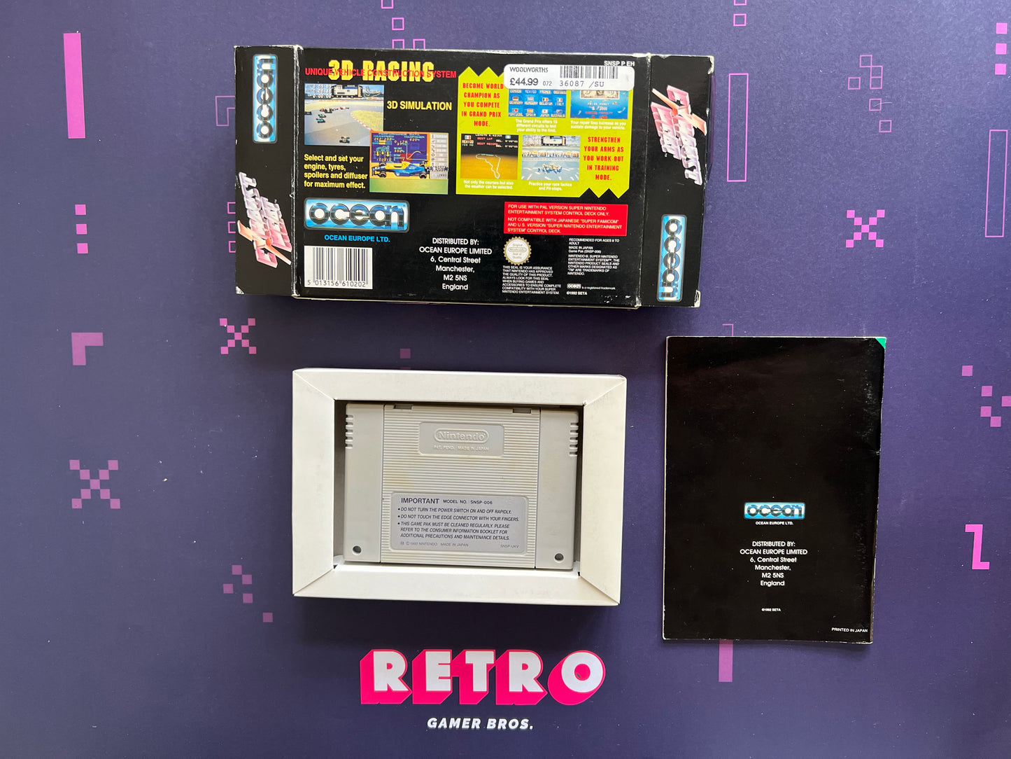 Exhaust Heat PAL - SNES Game