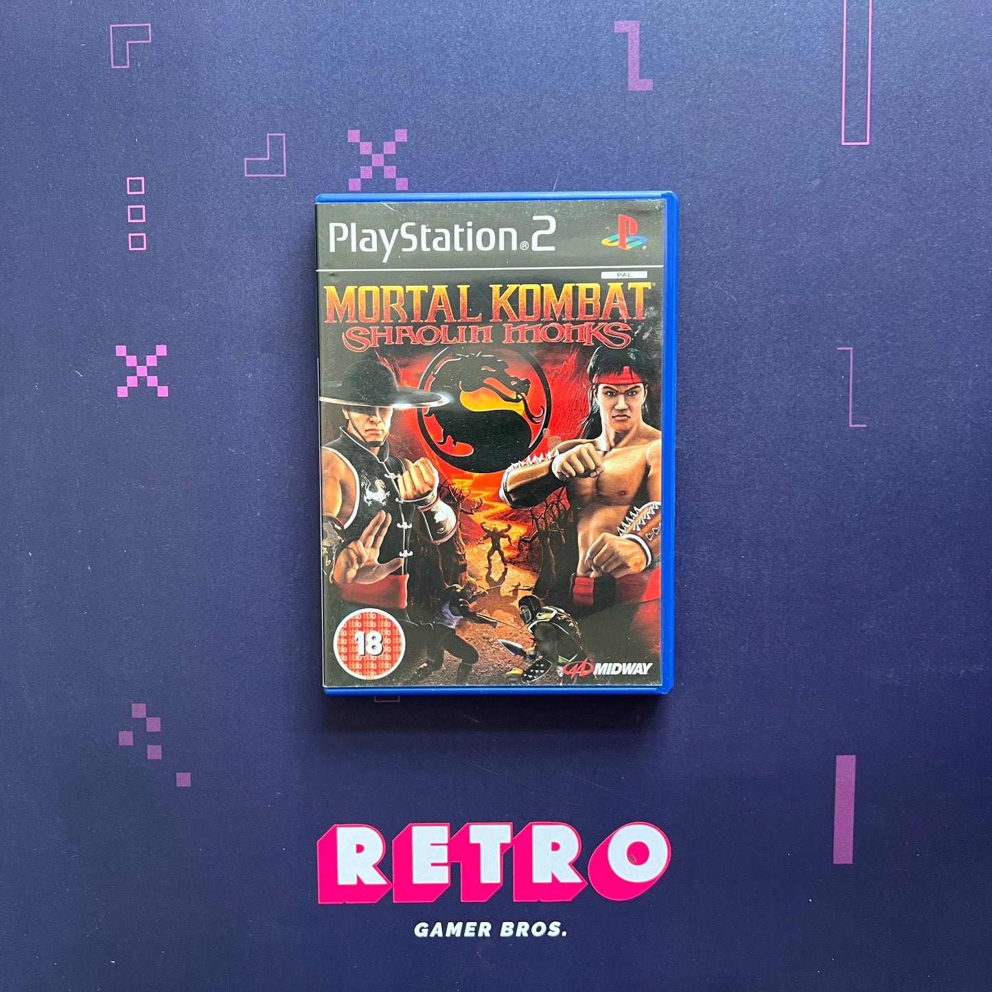 Mortal Kombat Shaolin Monks - PS2 Game