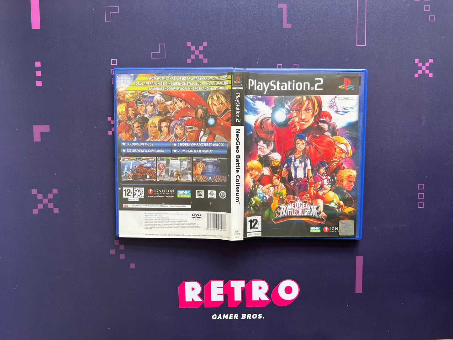 NeoGeo Battle Coliseum - PS2 Game