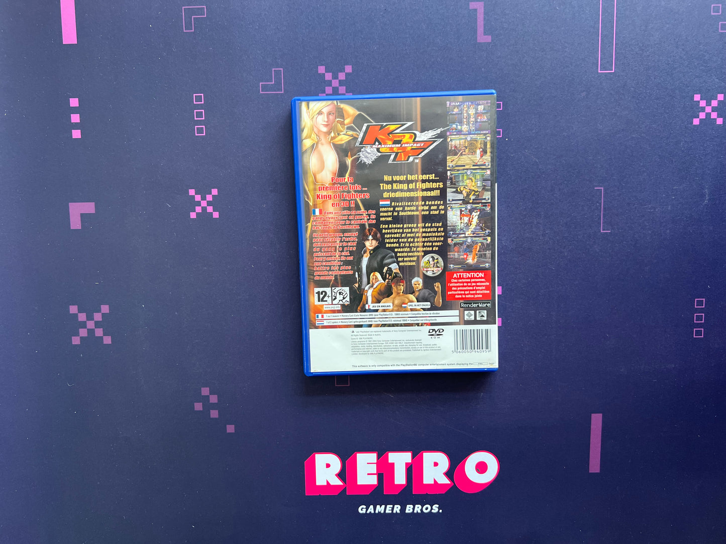 King of Fighters Maximum Impact - PS2 Game