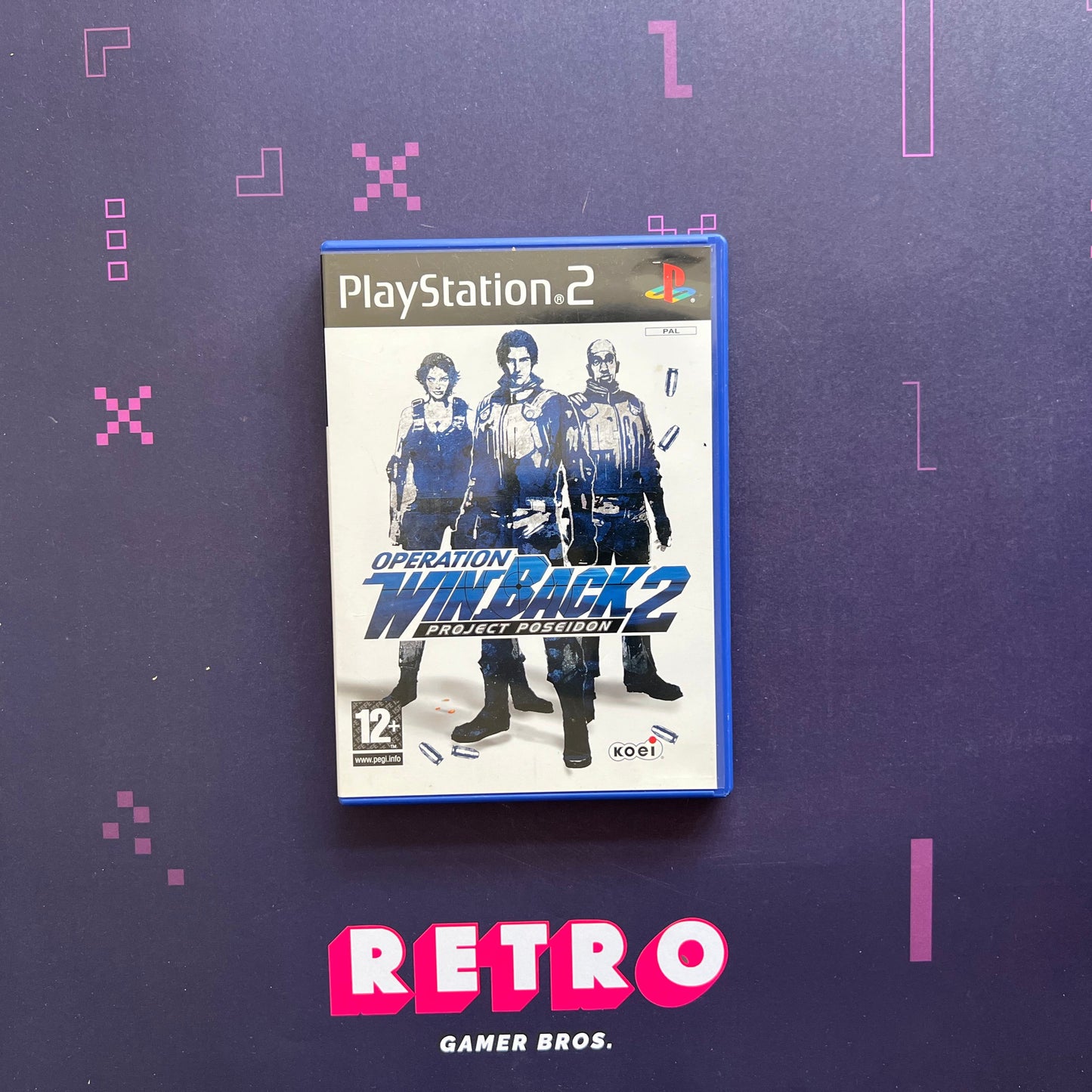 Operation Winback 2 Project Poseidon - PS2 Game
