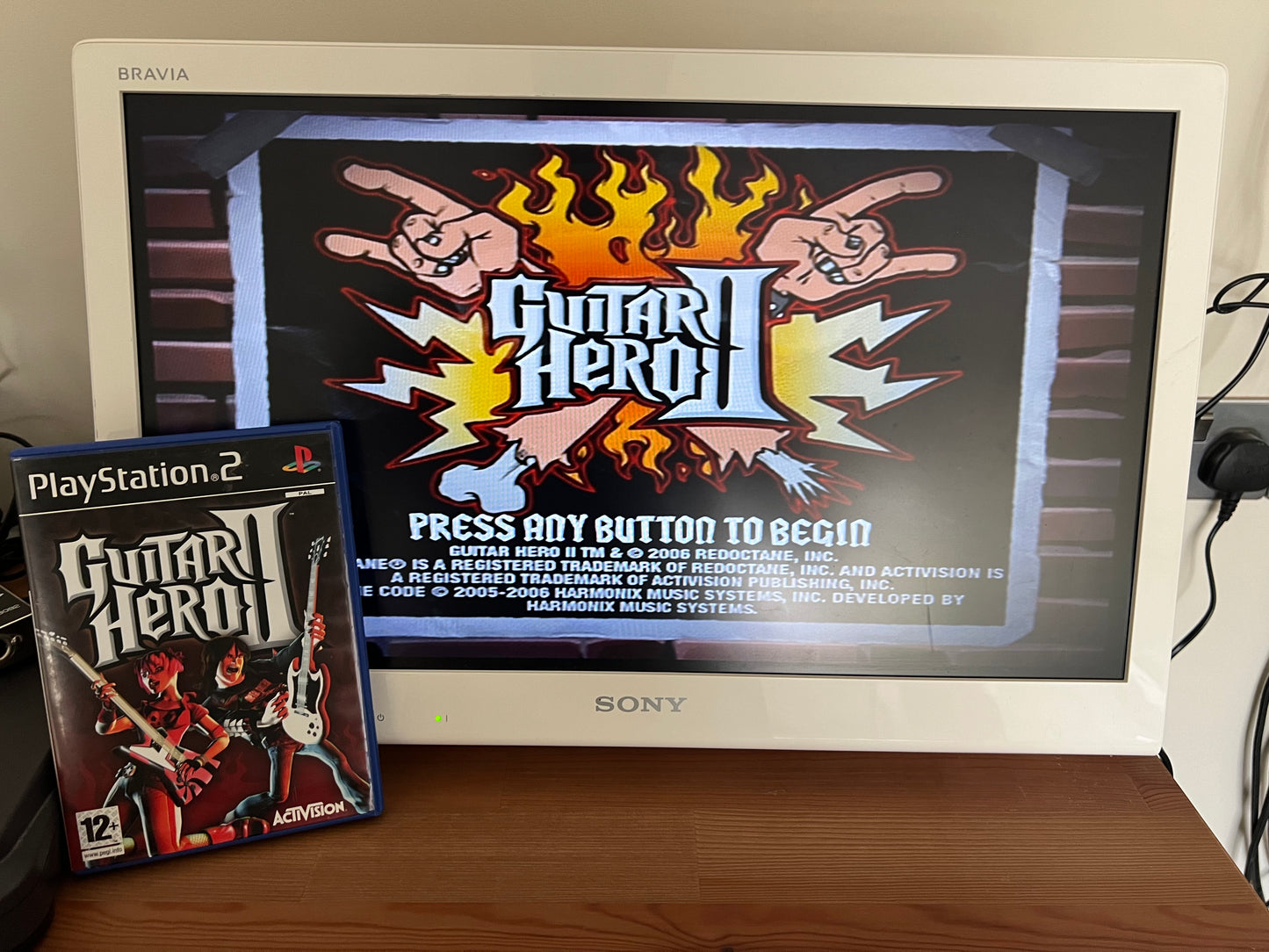 Guitar Hero II - PS2 Game