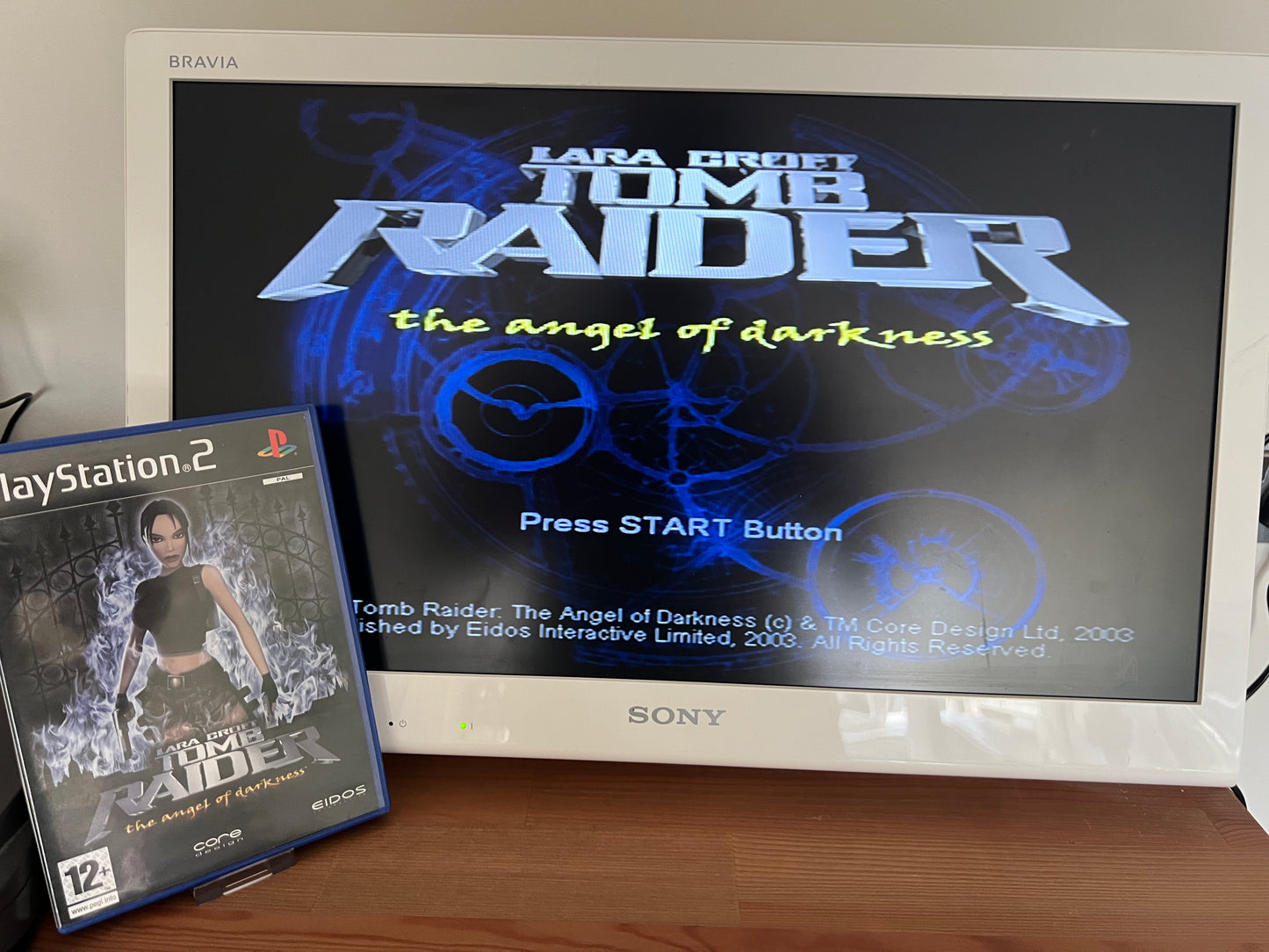 Tomb Raider The Angel of Darkness - PS2 Game